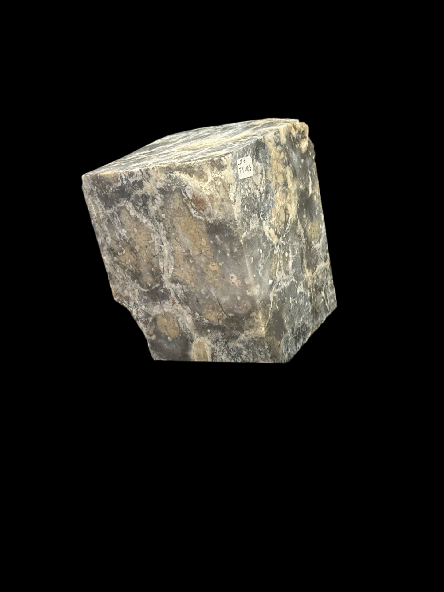 13.170 pound polish cube of Tiffany stone