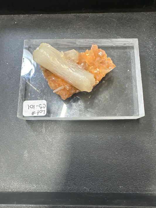 Calcite on Dolomite