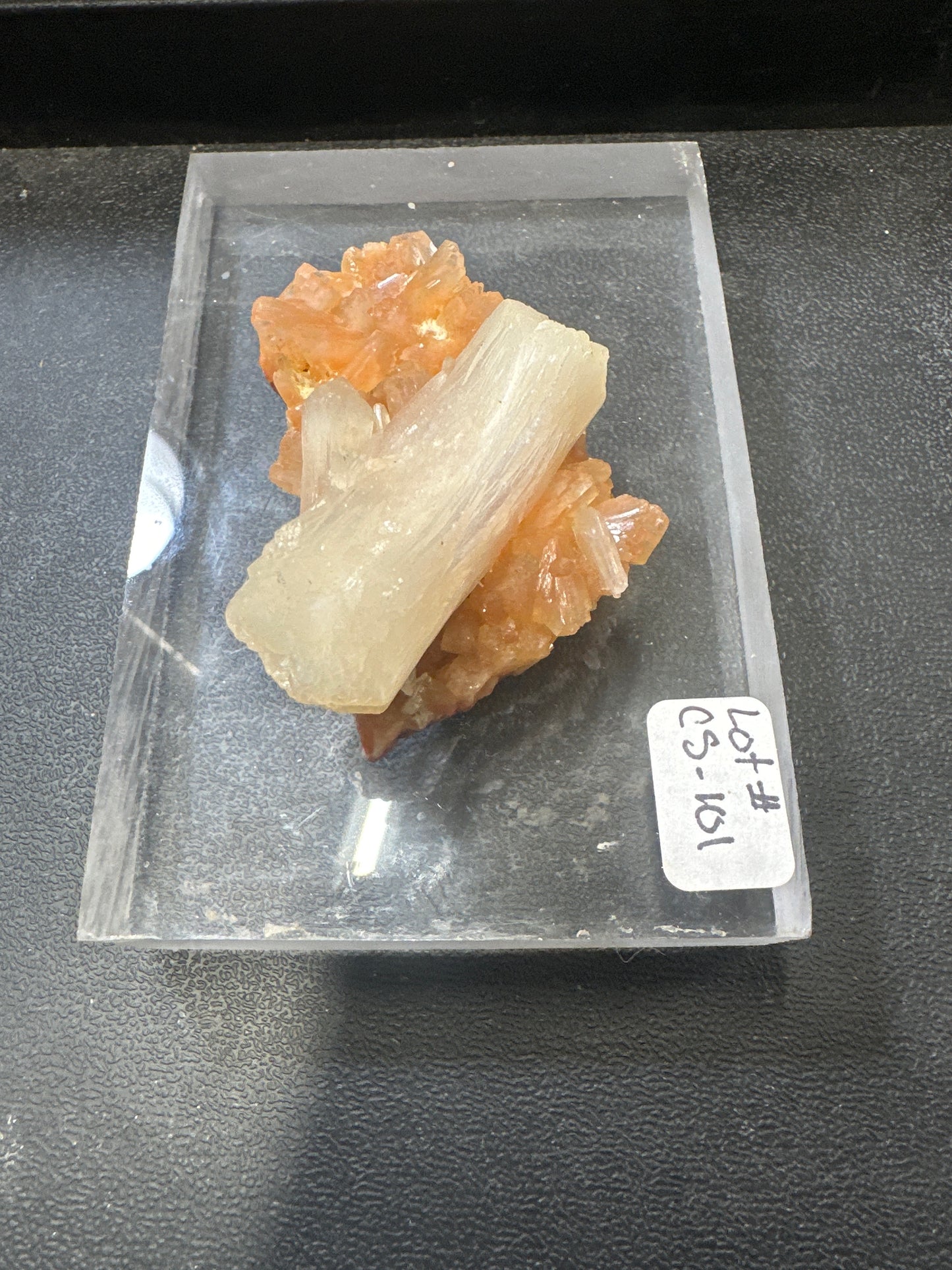 Calcite on Dolomite