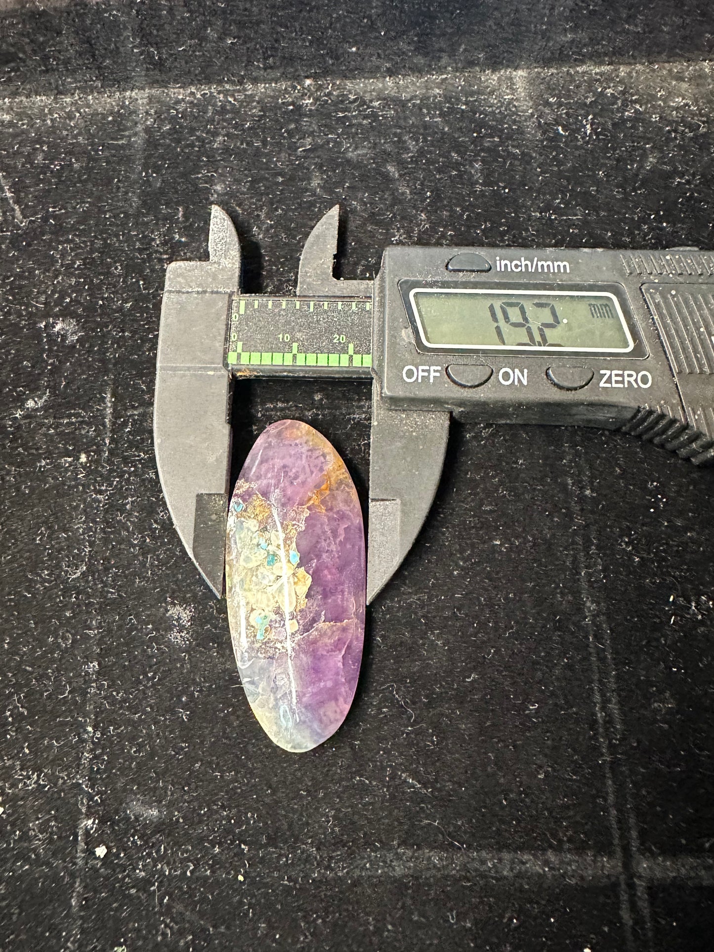 Handcrafted Ethiopian Opal Inlay on Amethyst Cabochon – 21.2g